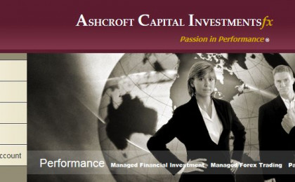 Ashcroft Capital Investments, или игры с myfxbook